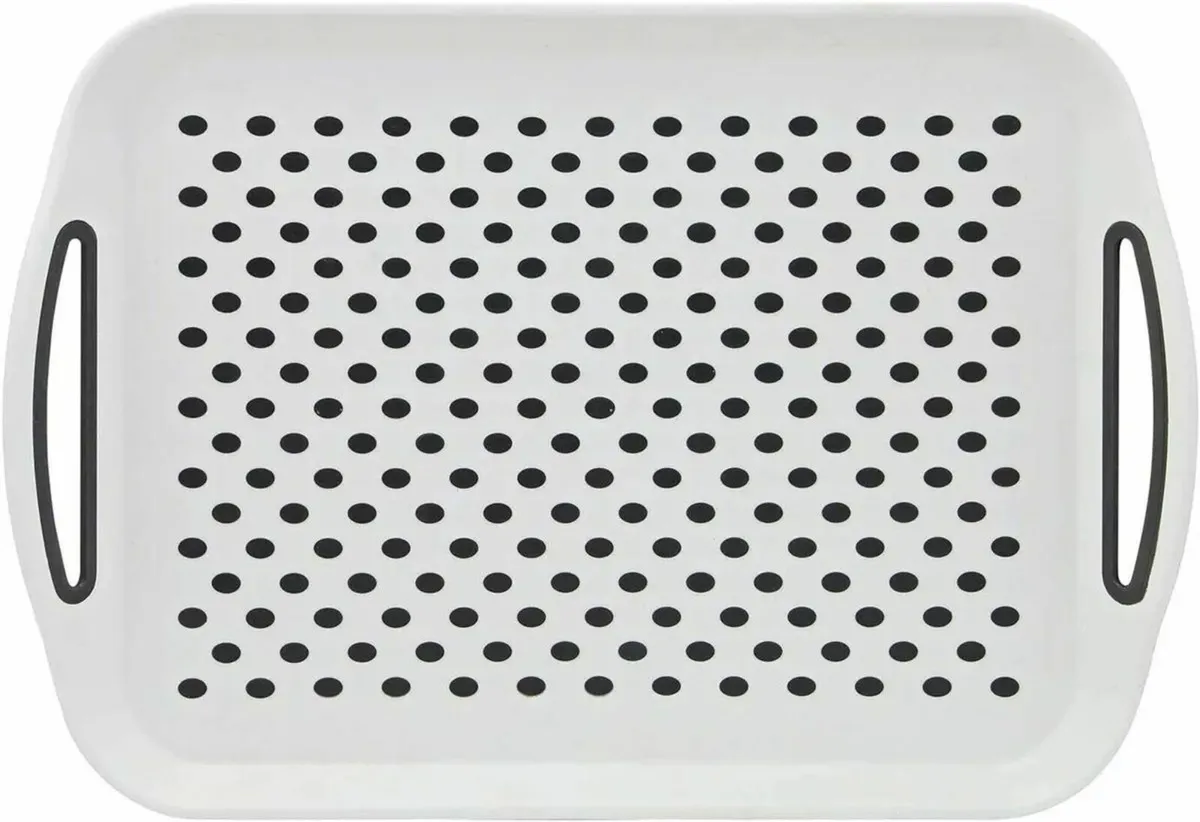 Tray Anti-Slip Plastic Set for Food & Drinks - Image 4