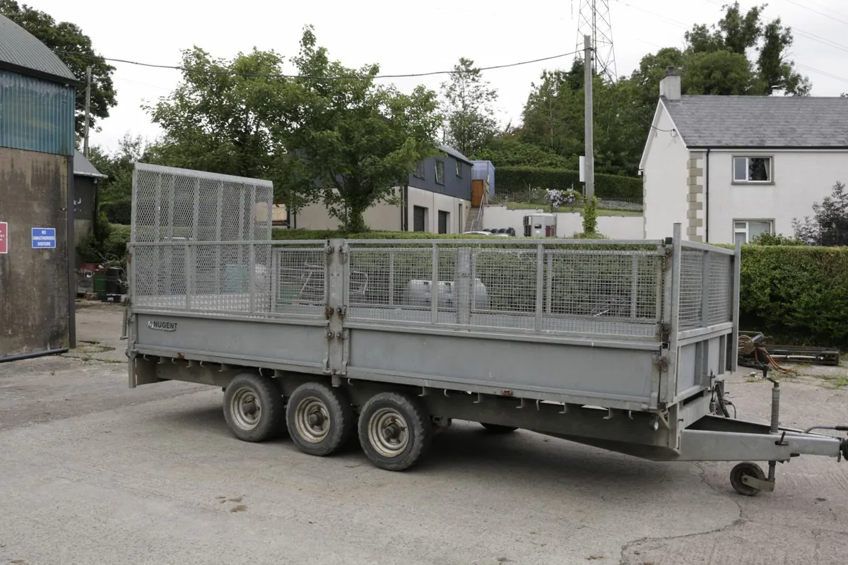 nugent 16 ft triaxle trailer - Image 1