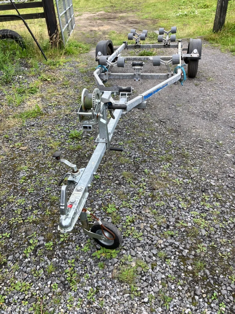 EXTREME ROLLER TRAILER FOR 16-17 BOATS GALVANISED - Image 2