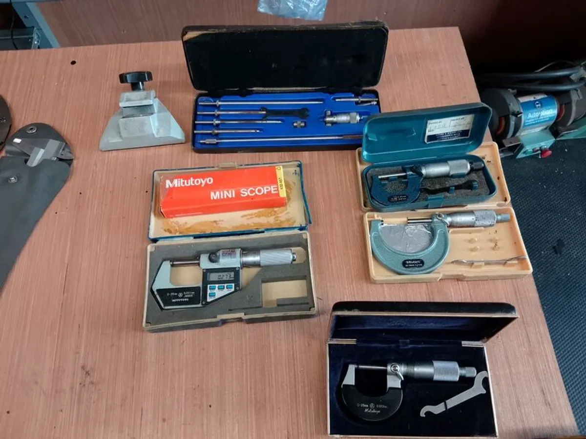 micrometer, tool makers equipment - Image 2