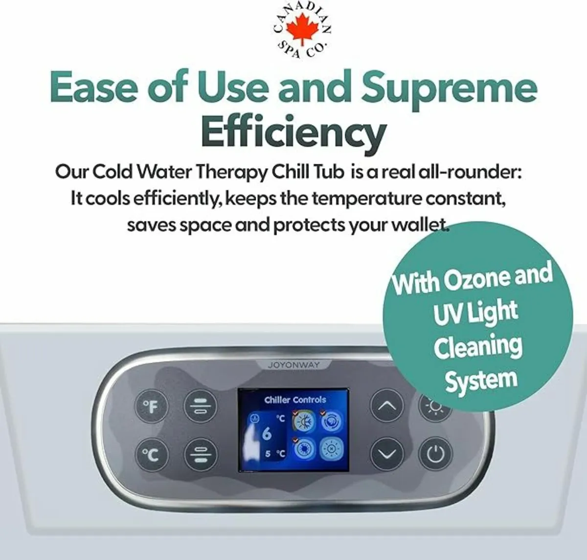 Canadian Spa Co Cold Plunge Therapy Spa Ice Bath A - Image 2