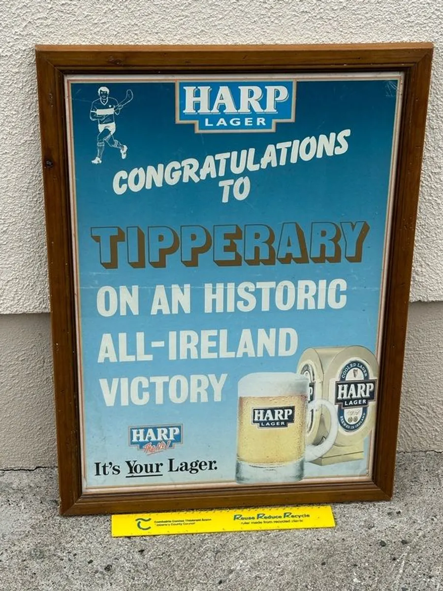 Gaa Guinness Hurling Pub Signs - Image 2