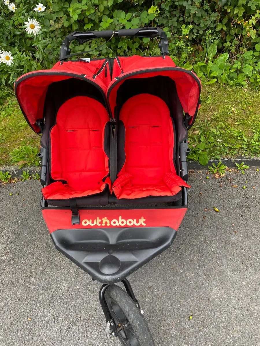 Out and About double buggy - Image 4