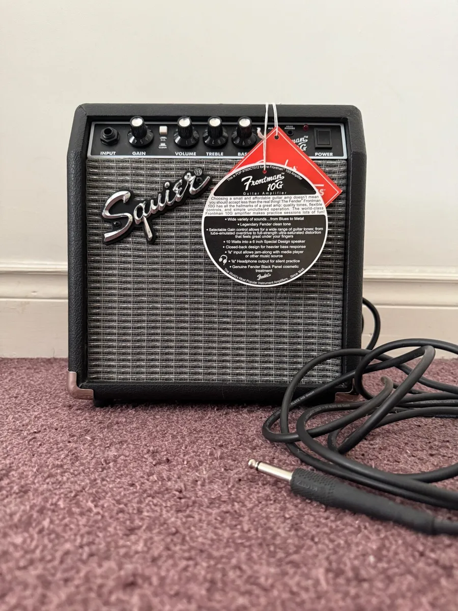Fender Squire Electric Guitar Set - Image 4