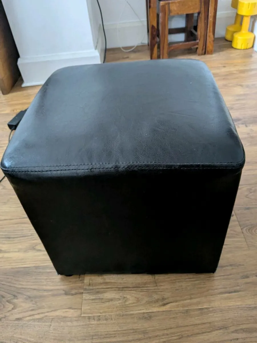 Black foot stool - Image 2