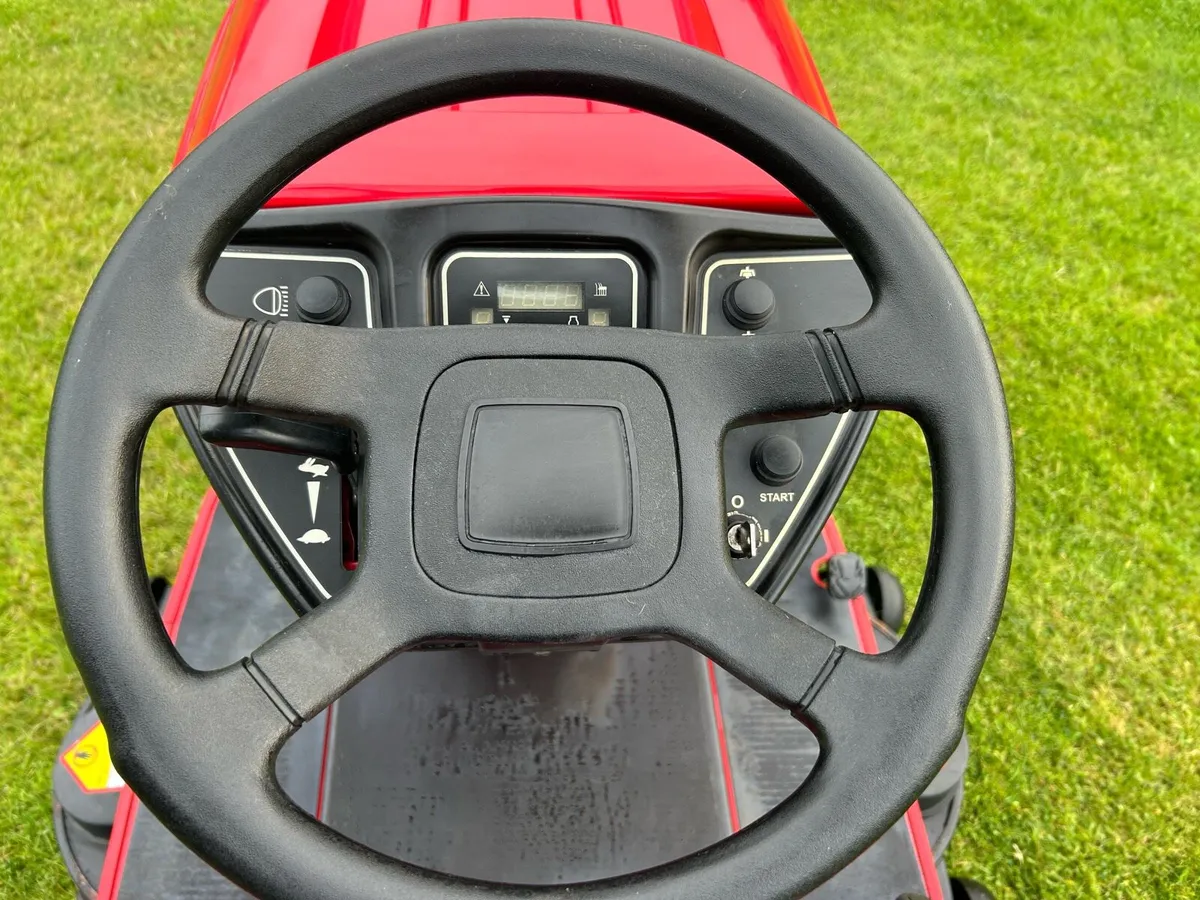 Countax C500H Ride-on Mower + Scarafier - Image 2