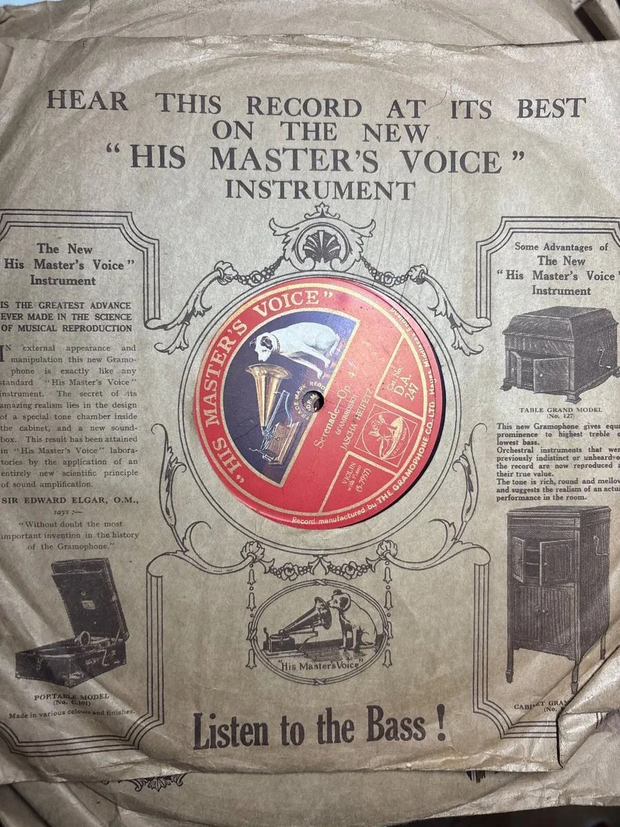 His masters voice, Slavic dance and serenade-op 4 - Image 1