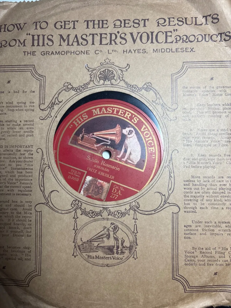 His masters voice, schön rosmarin - Image 1