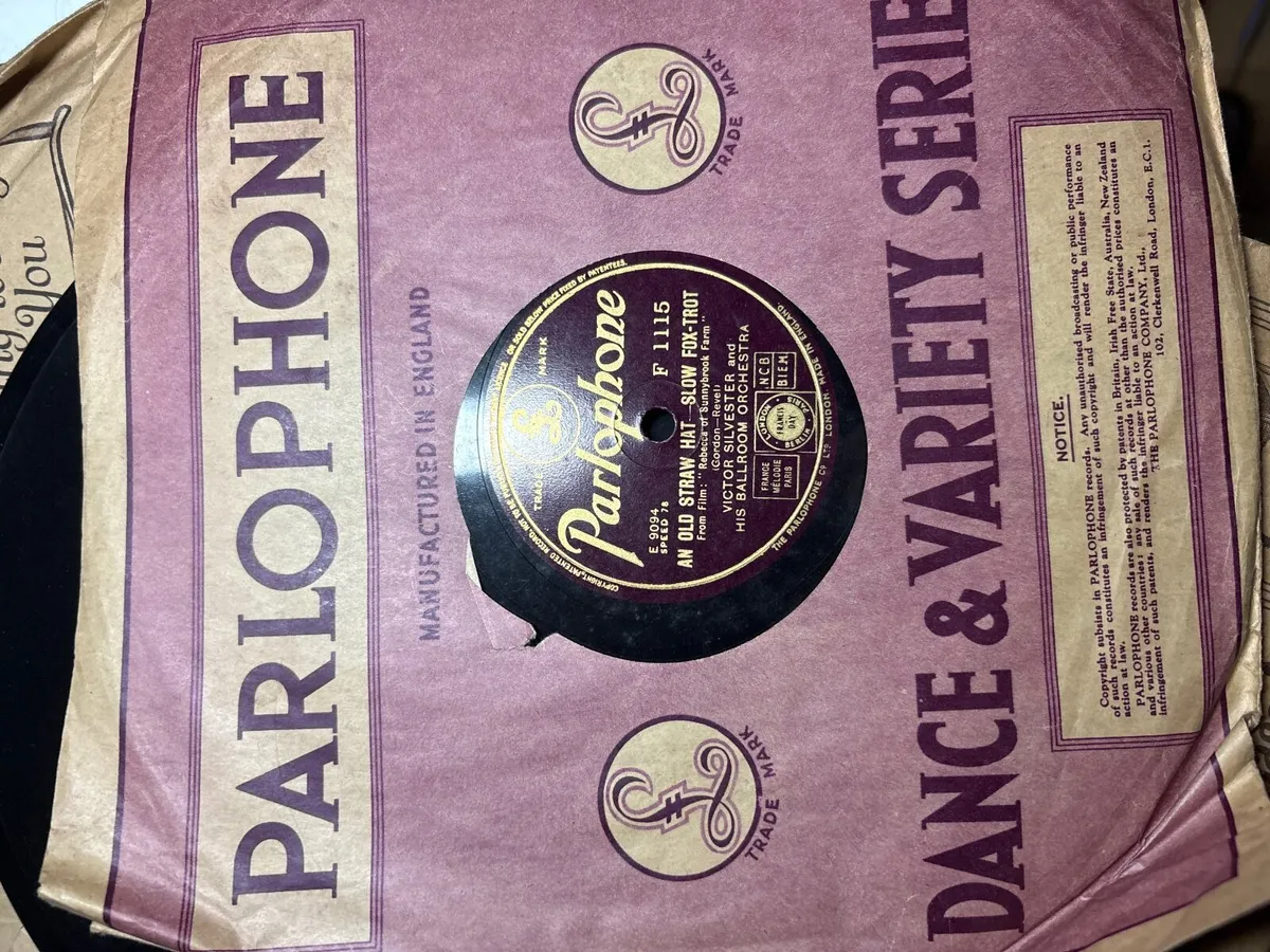 Parlophone, an old straw hat and Lambeth walk. - Image 1
