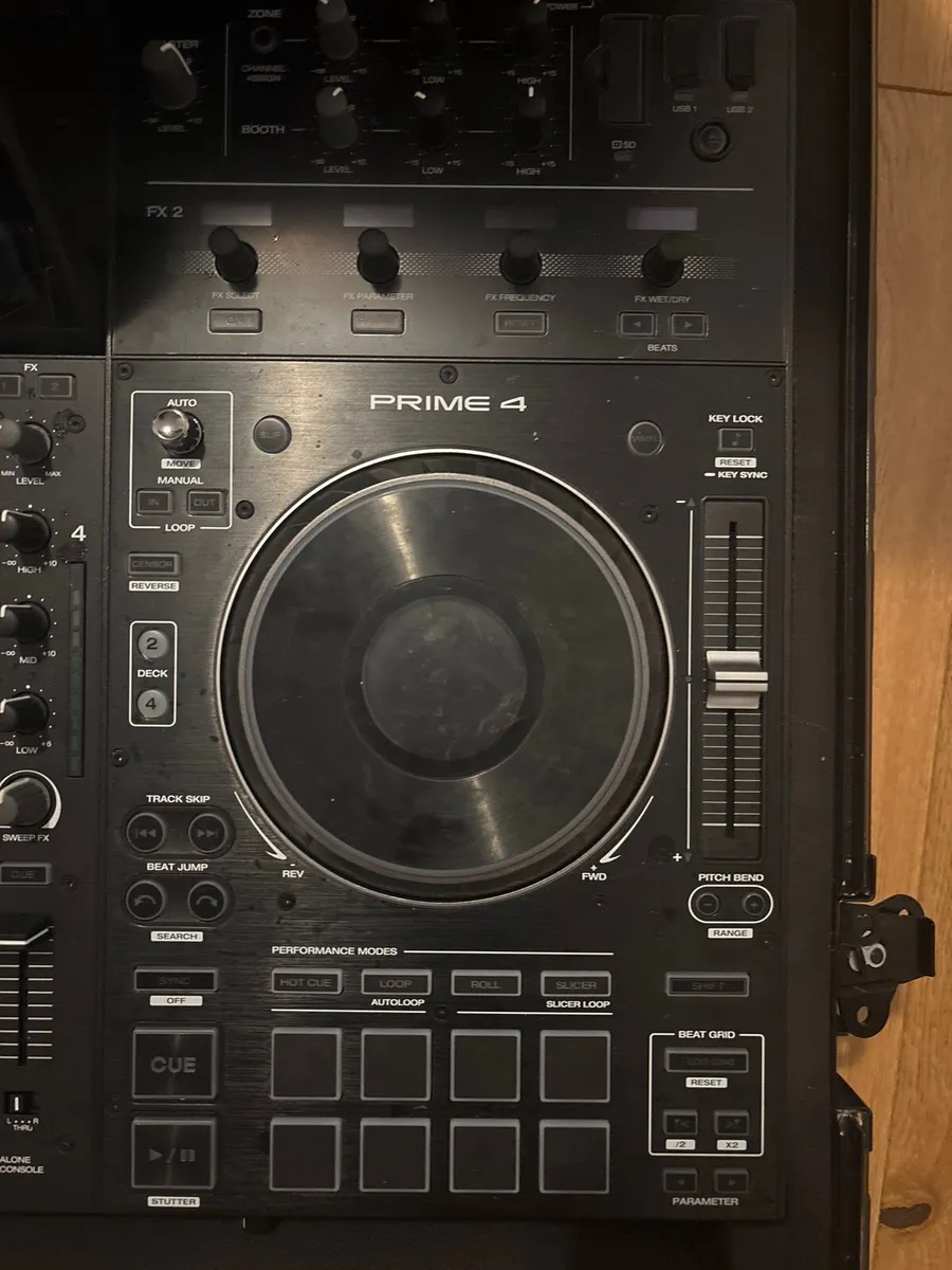 Denon DJ Prime 4 with UDG flight case - Image 3