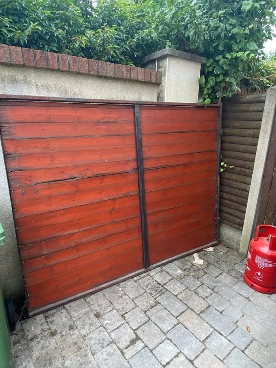 Large Garden Gate (Steel Frame) - Image 2