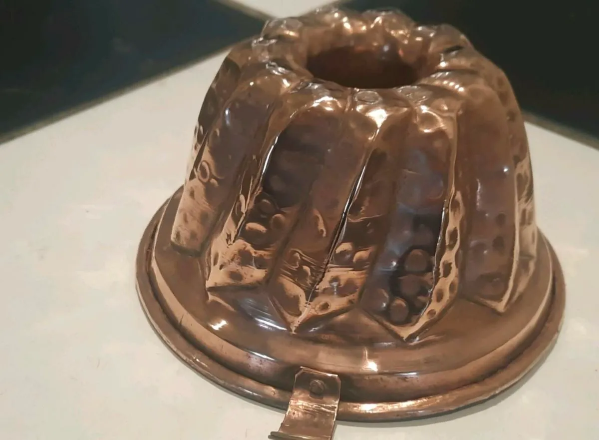 Antique Copper Jelly Moulds - Image 3