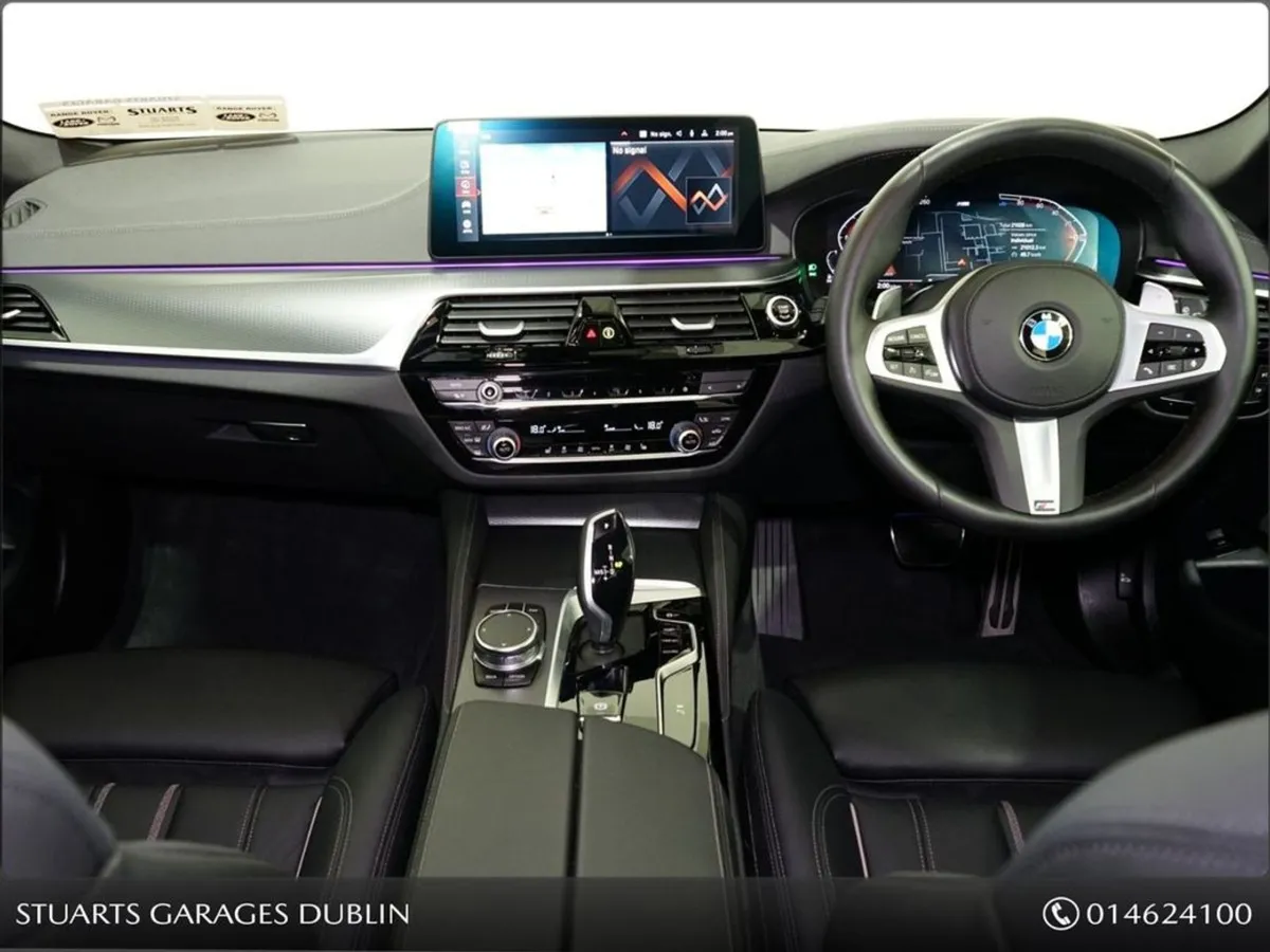 BMW 5 Series Great Spec 520D Touring  Alpine Whit - Image 4