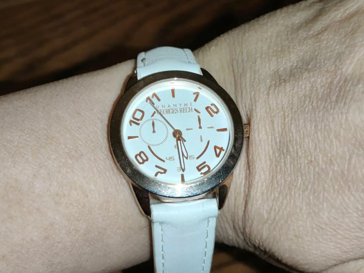 GEORGES RECH, Real Designer Large Unisex Watch ! - Image 3