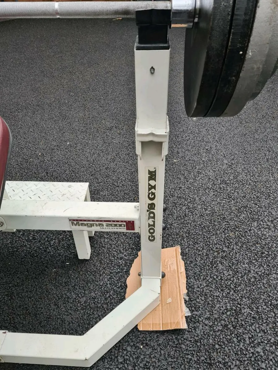 Bench press  with weights - Image 2