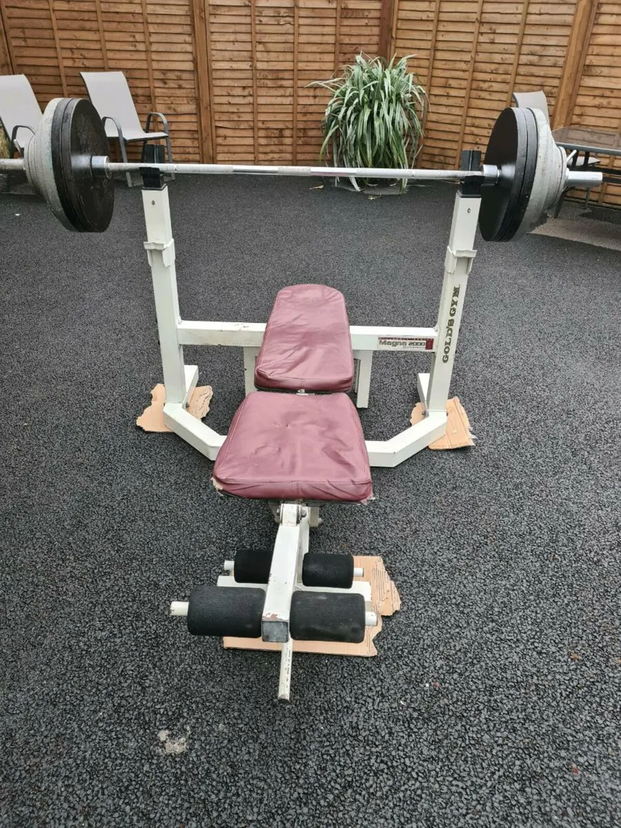 Bench press  with weights - Image 3