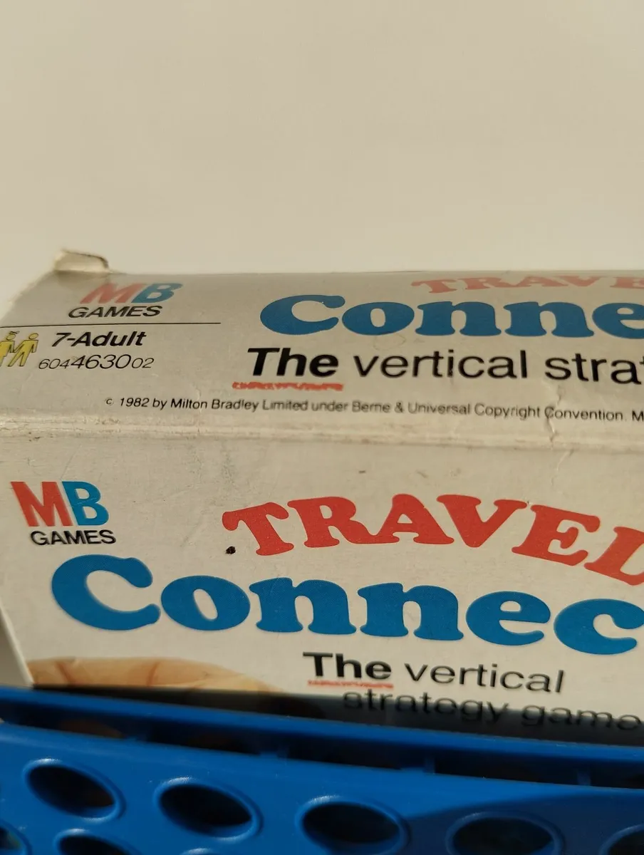 Vintage Travel Connect 4 (1982 Edition)  untouched - Image 3