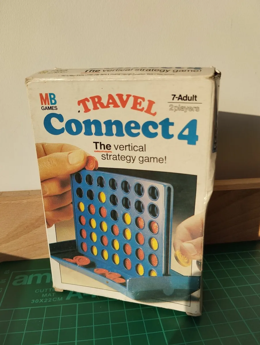 Vintage Travel Connect 4 (1982 Edition)  untouched - Image 1