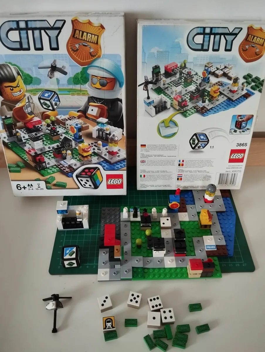 LEGO City Alarm Board Game set 3865 RelYear 2011 - Image 4