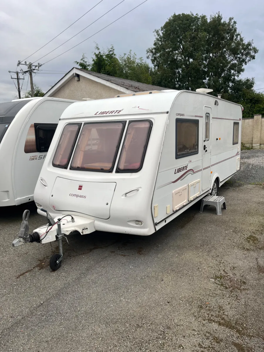 Compass 4 Berth Fixed Bed Caravan For Sale - Image 2