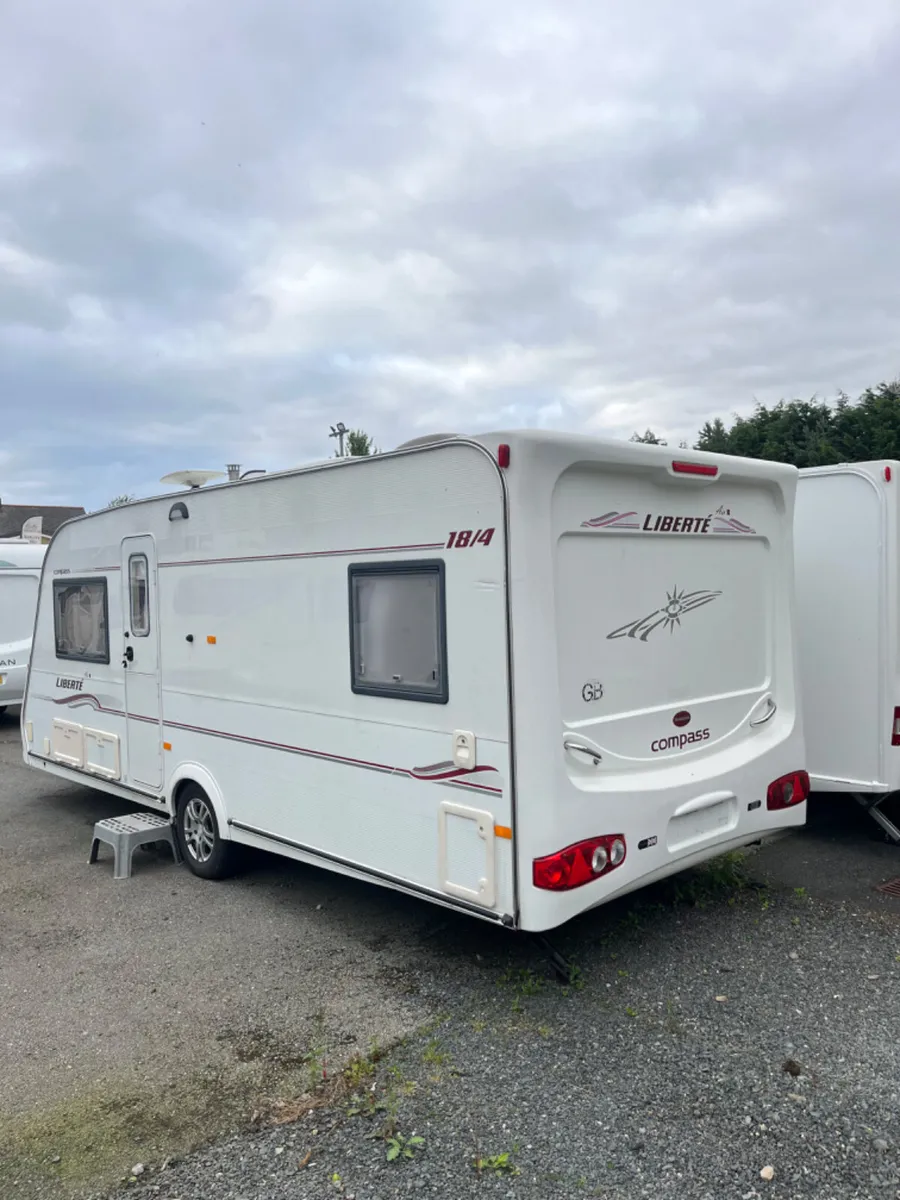Compass 4 Berth Fixed Bed Caravan For Sale - Image 3