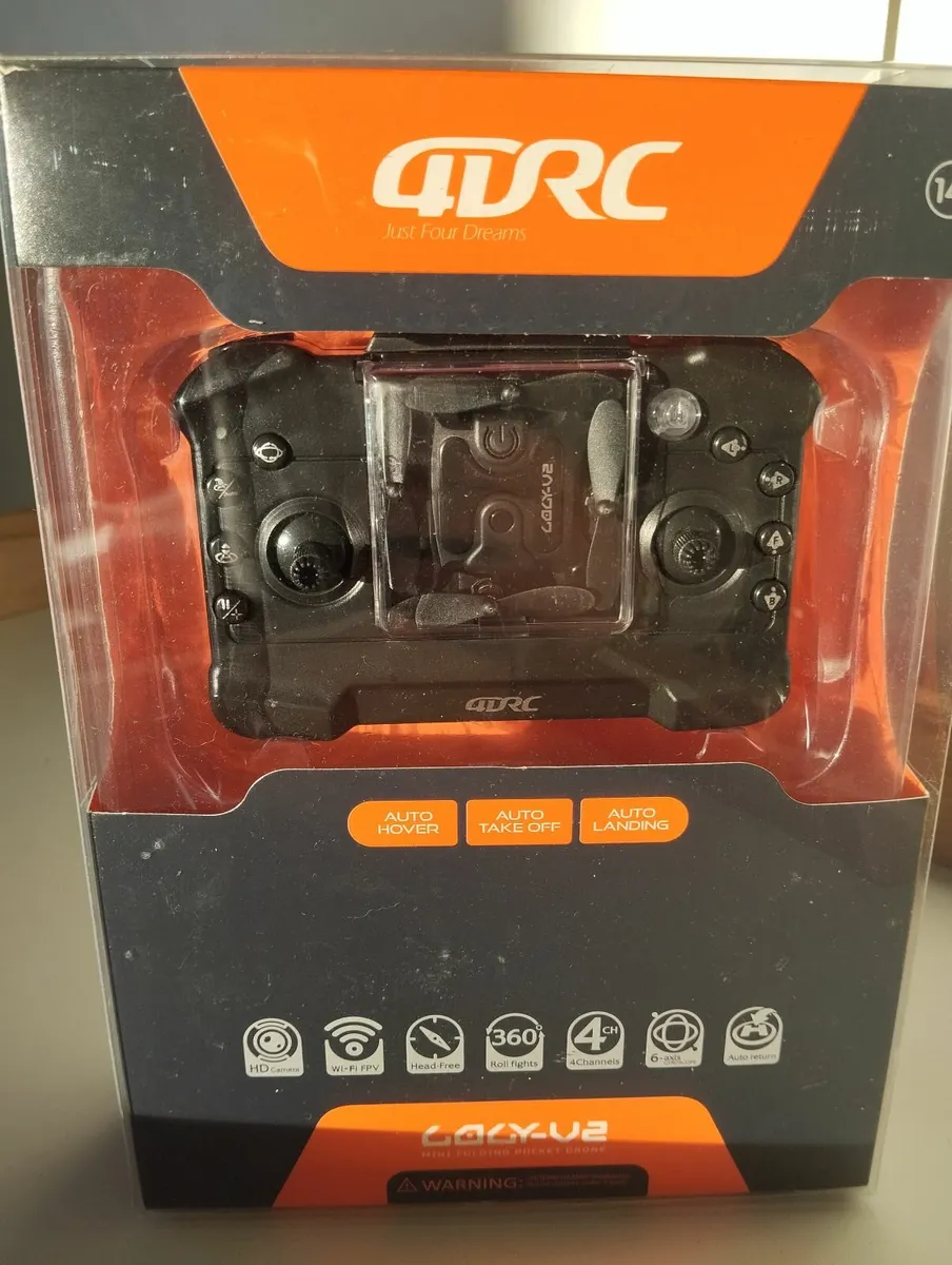 Mini Folding Pocket Drone 4DRC V2 - Image 1