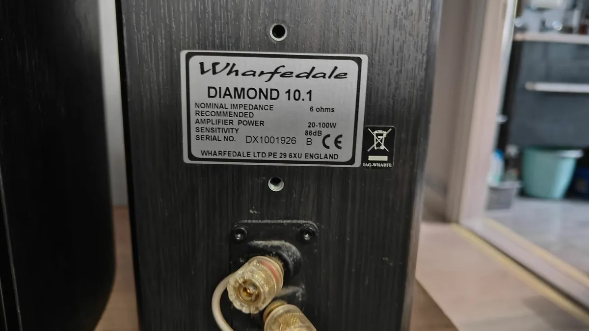 wharfedale diamond 10.1 speakers black - Image 2