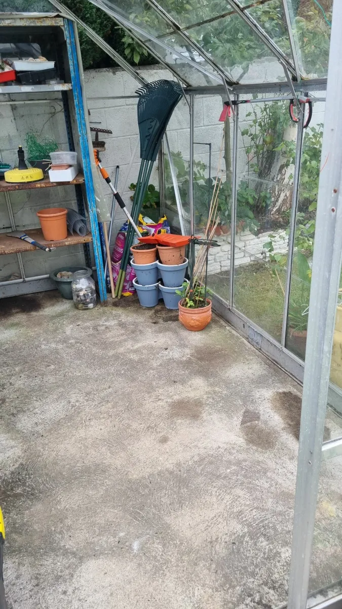 glasshouse for sale  8ft(W)  x 10ft(L) - Image 4