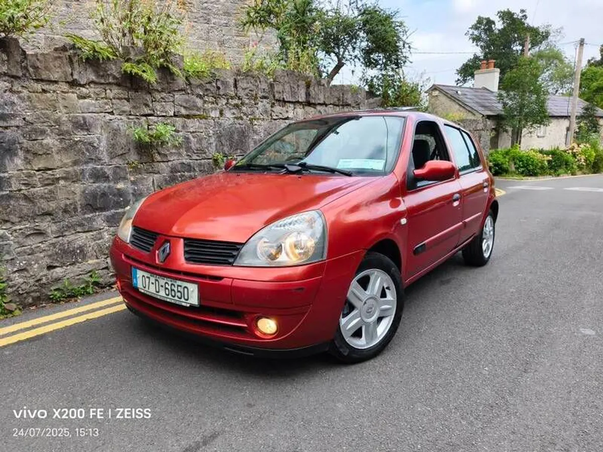 2007 Renault Clio (New NCT 02/26) Low KMs - Image 4