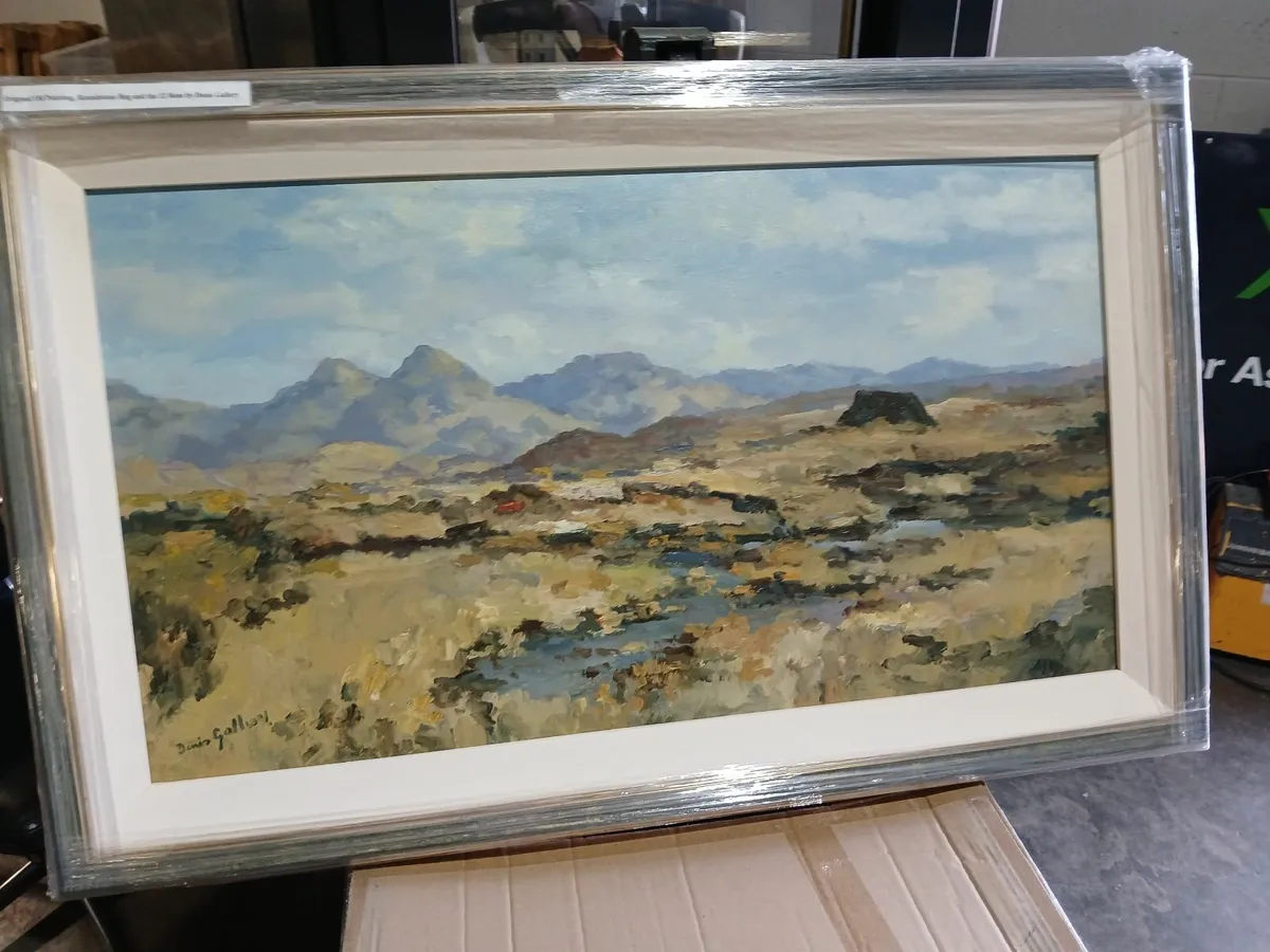 Original oil painting 🖼 framed connamara - Image 1