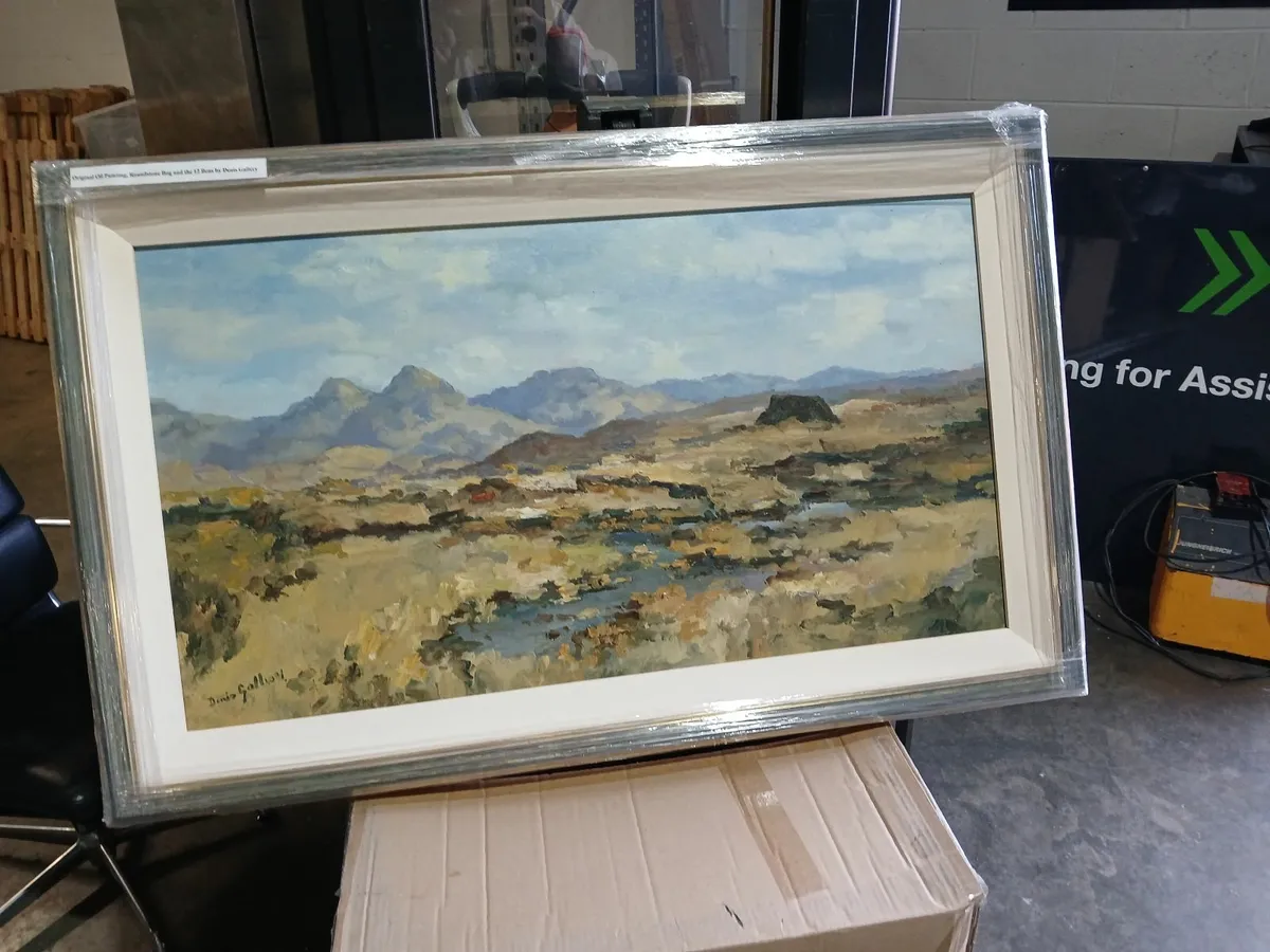 Original oil painting 🖼 framed connamara - Image 2