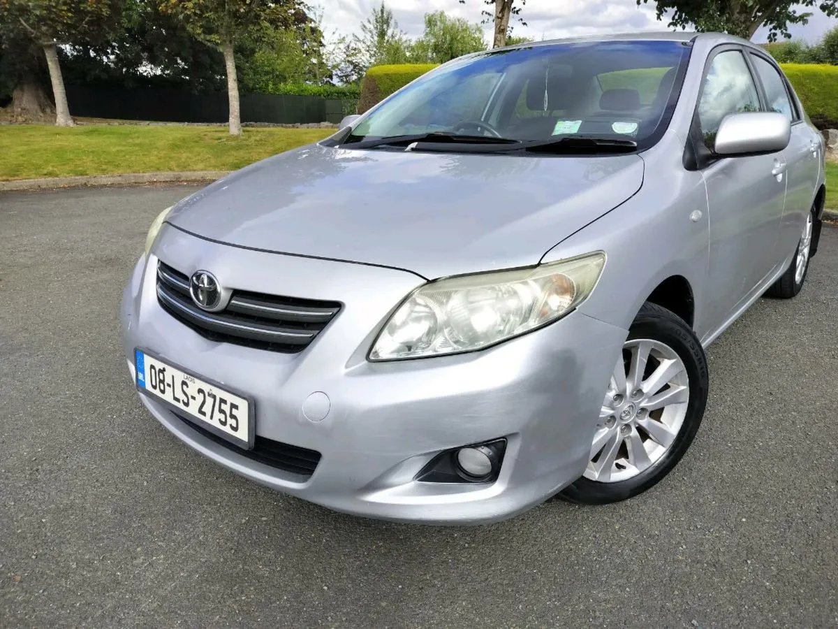 2008 TOYOTA CORROLA 1.4 NEW NCT 10/26 LOW MILES - Image 2