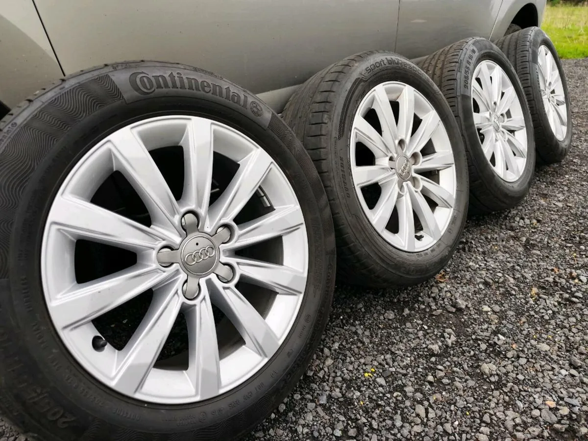 Audi alloy wheels - Image 1