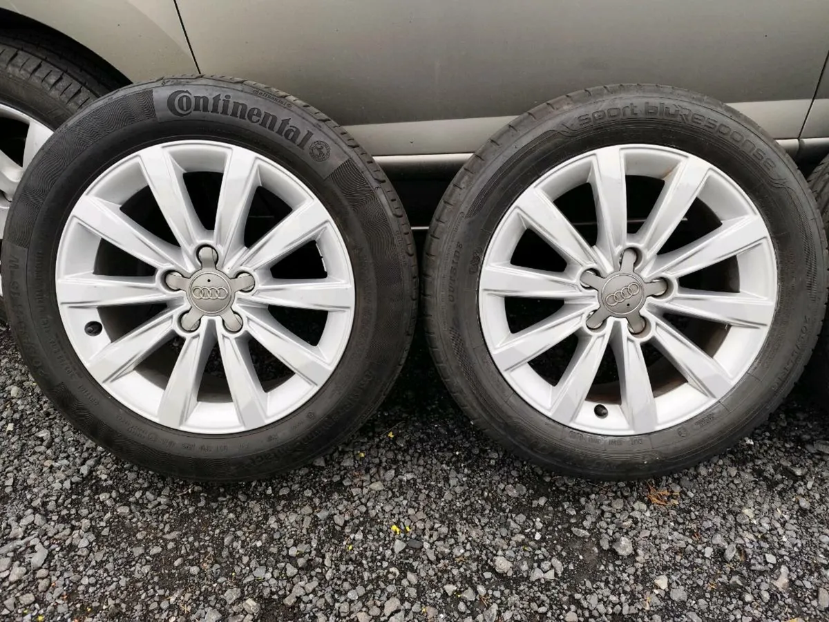 Audi alloy wheels - Image 2