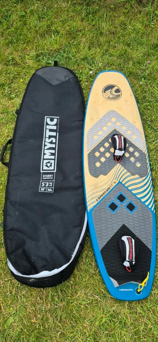 Cabrinha x-breed kite surf/foil board - Image 1