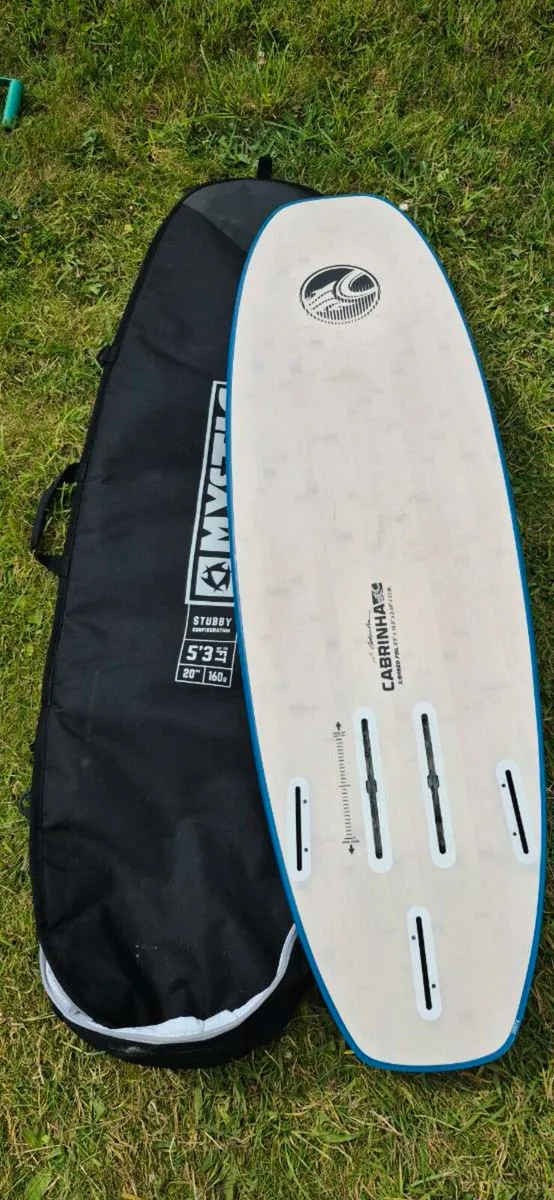 Cabrinha x-breed kite surf/foil board - Image 2