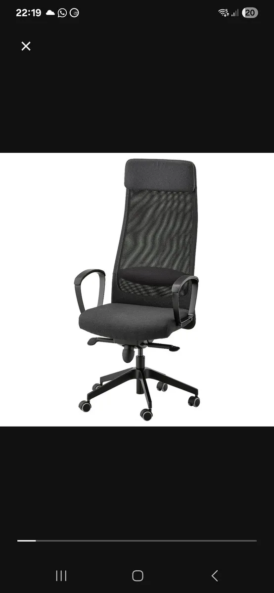 Office Desk & Chairs - Image 1