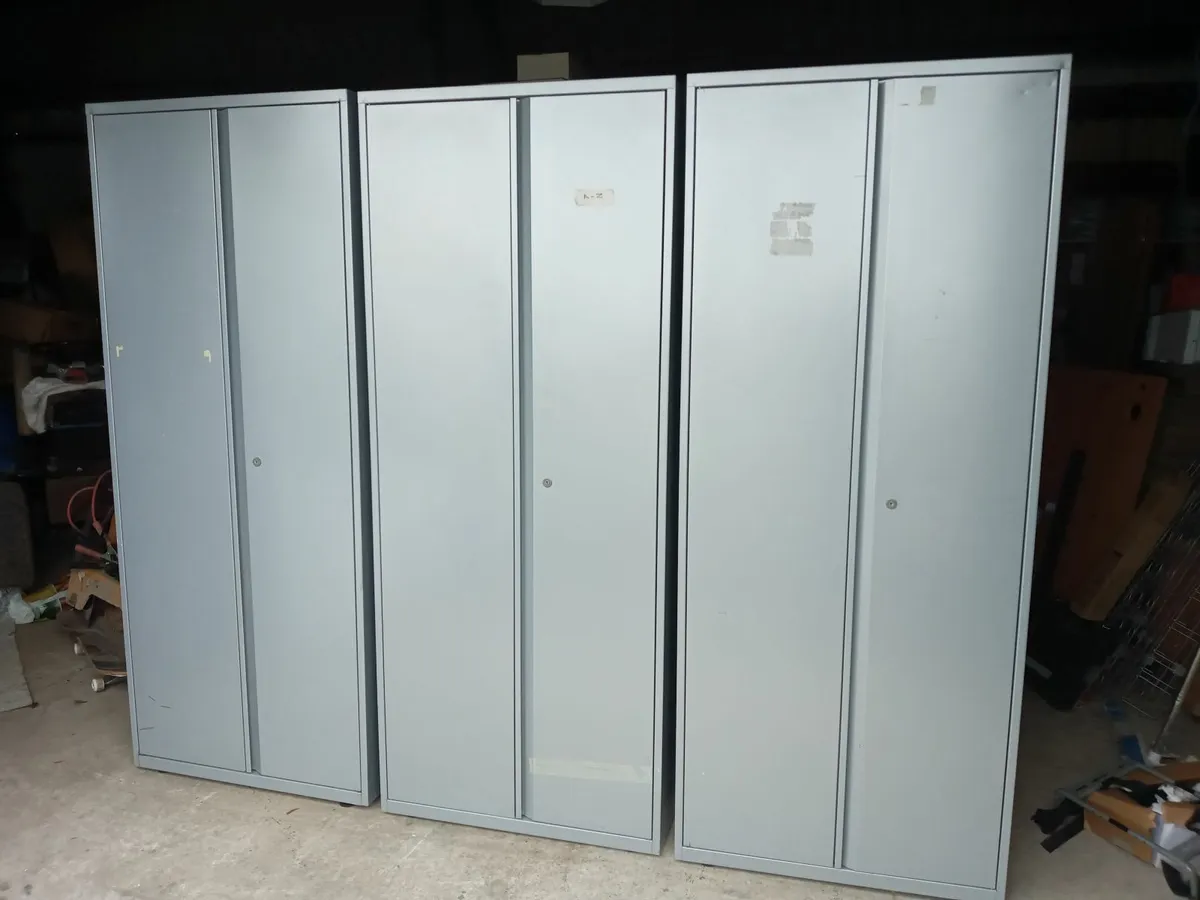 Delivery - 3 x Steel Storage Cabinets for Sale - Image 3