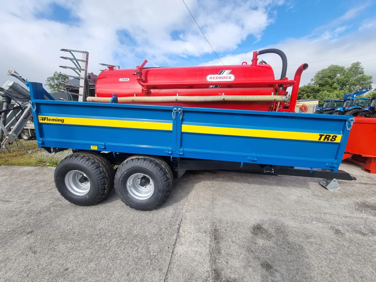Fleming Tipping Trailer TR8 8 Ton - Image 4