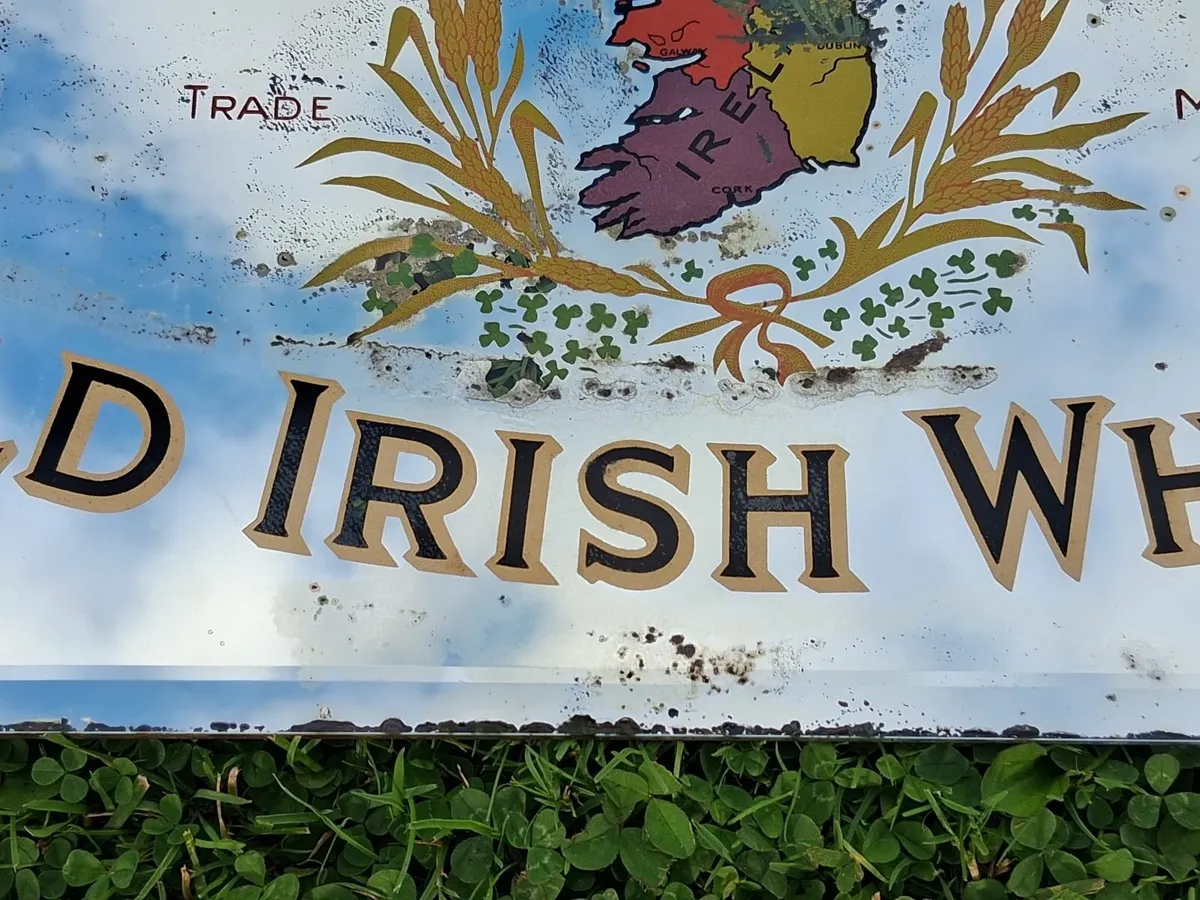 Old Paddy whisky advertising mirror. - Image 4