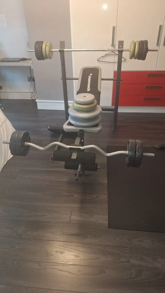 weights and bench - Image 3