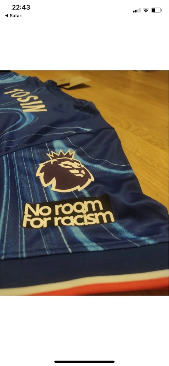Match Worn & Signed Tosin Chelsea Jersey - Image 3