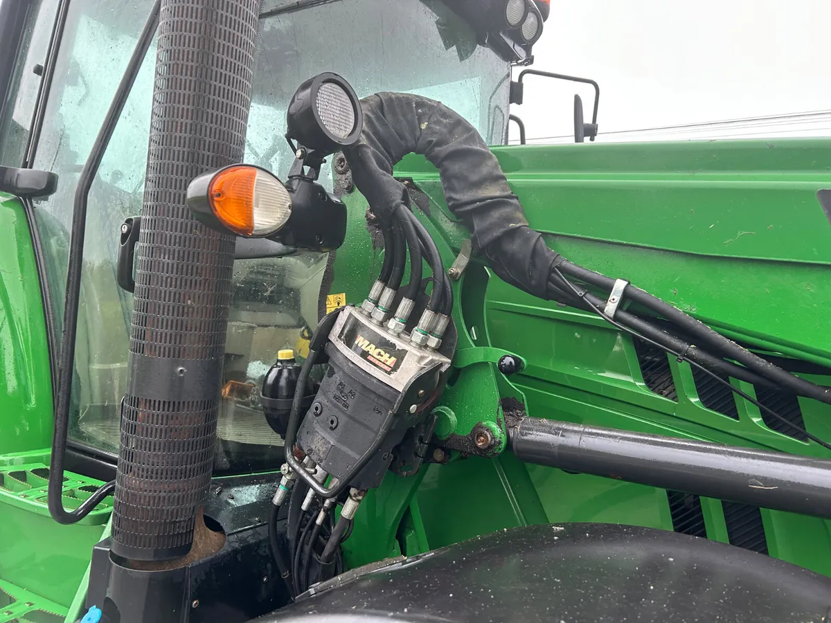 2016 John Deere 6-115M with Loader - Image 3