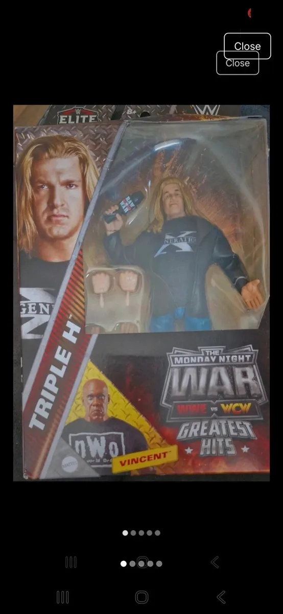 Wwe 5 x figures collection, Brand new - Image 2