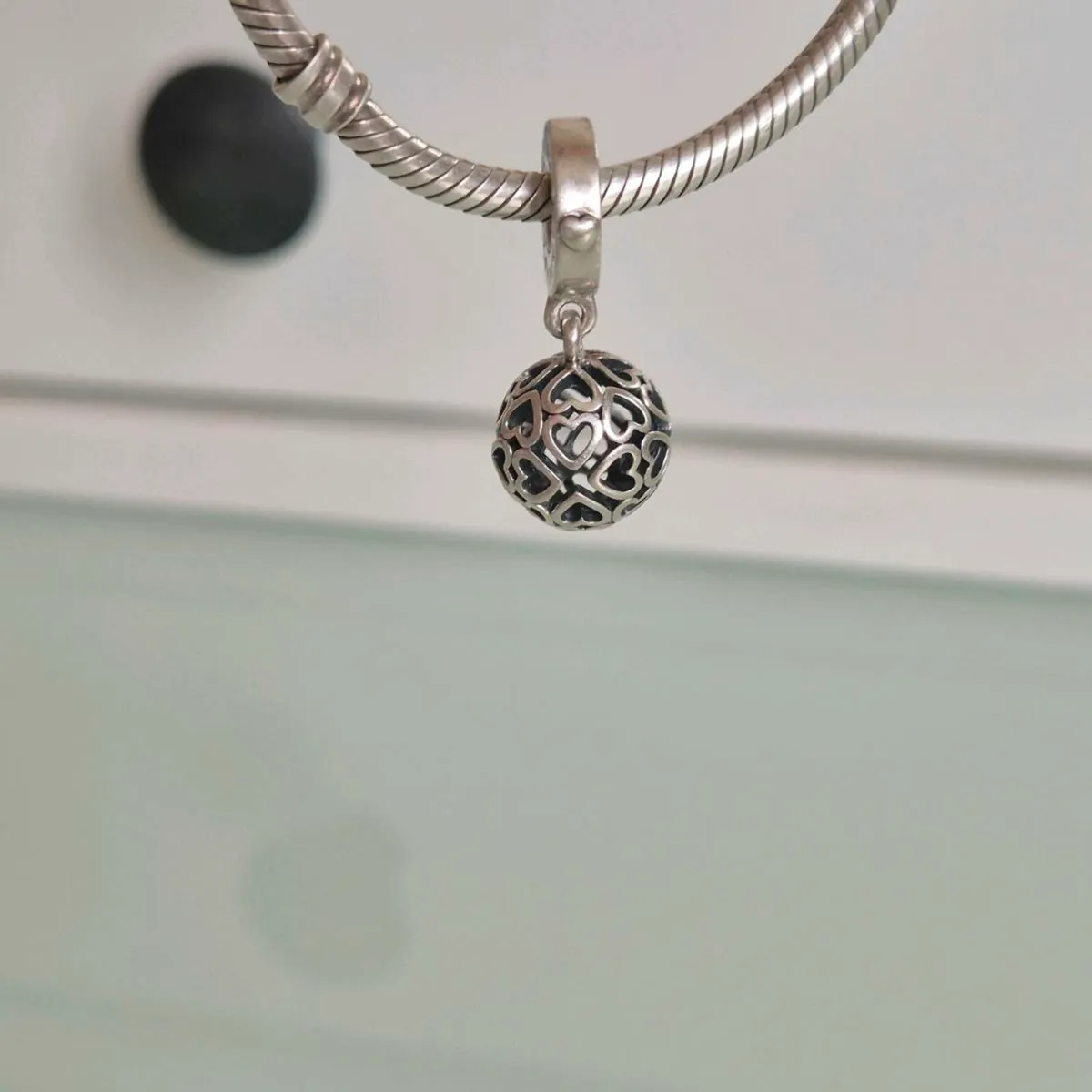 Pandora dangle heart charm perfect condition fully - Image 4