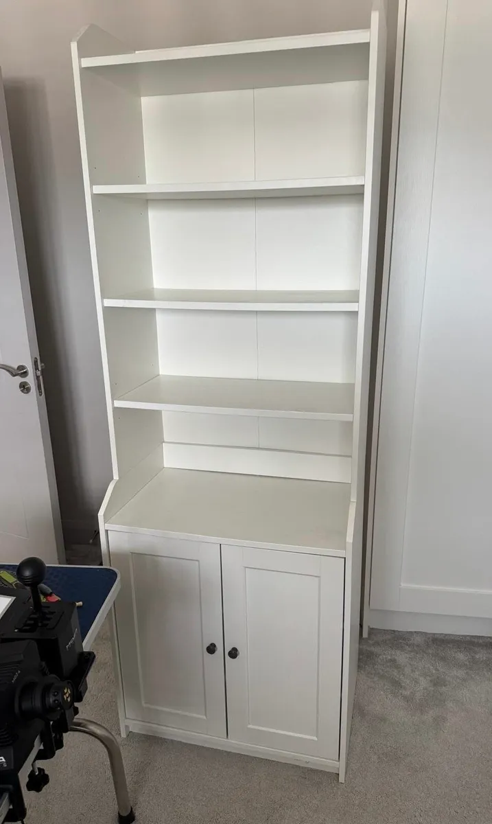 High cabinet with 2 drawers (bookcase) - Image 1
