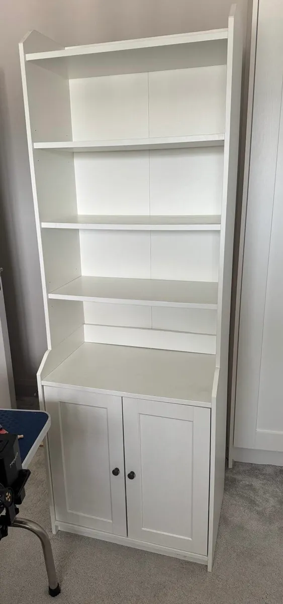 High cabinet with 2 drawers (bookcase) - Image 2