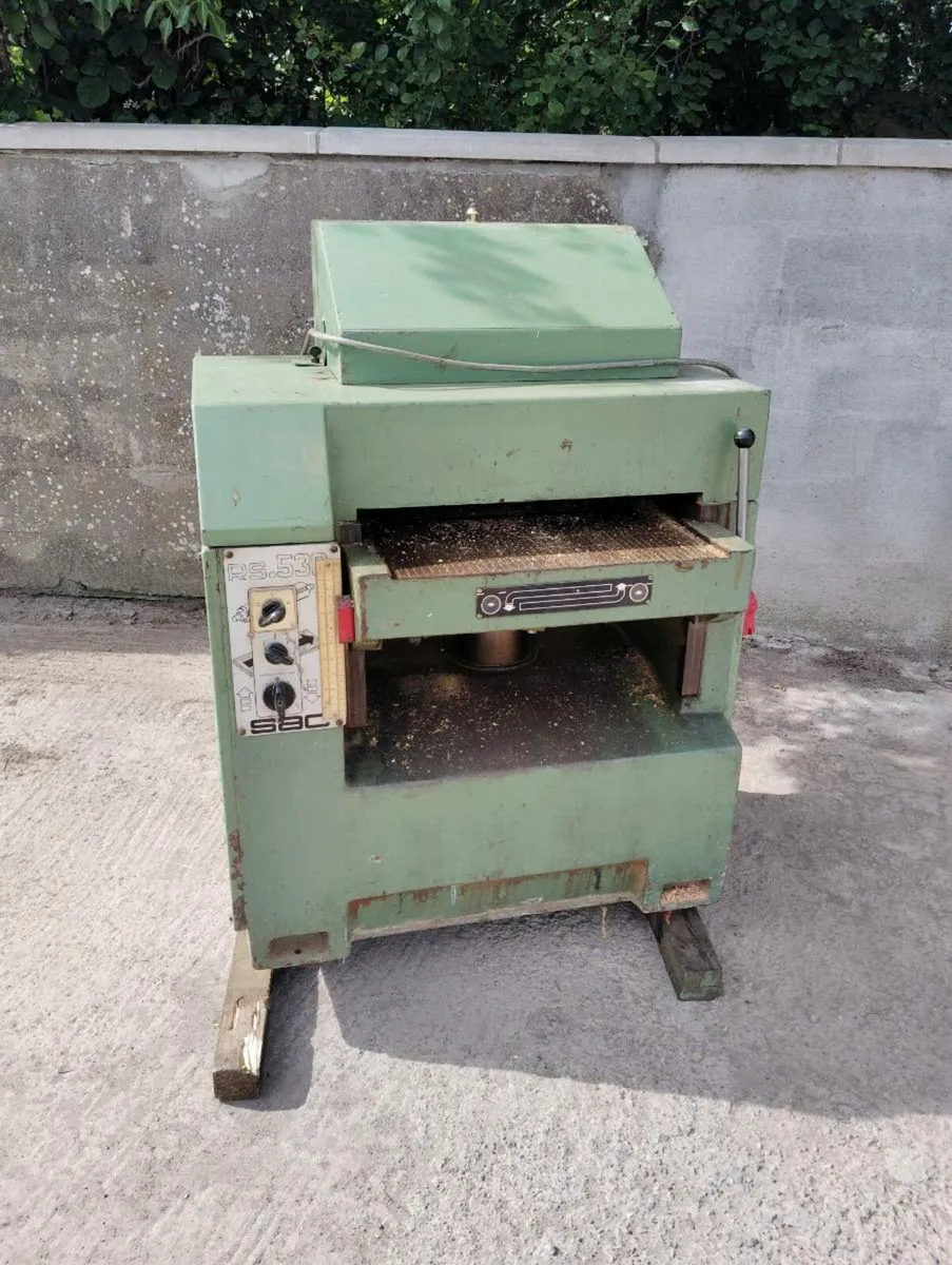 Sac planer thicknesser - Image 1