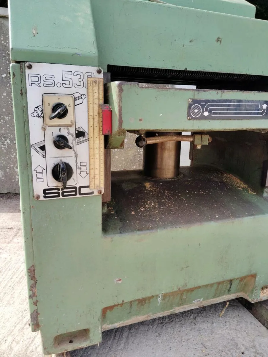Sac planer thicknesser - Image 4