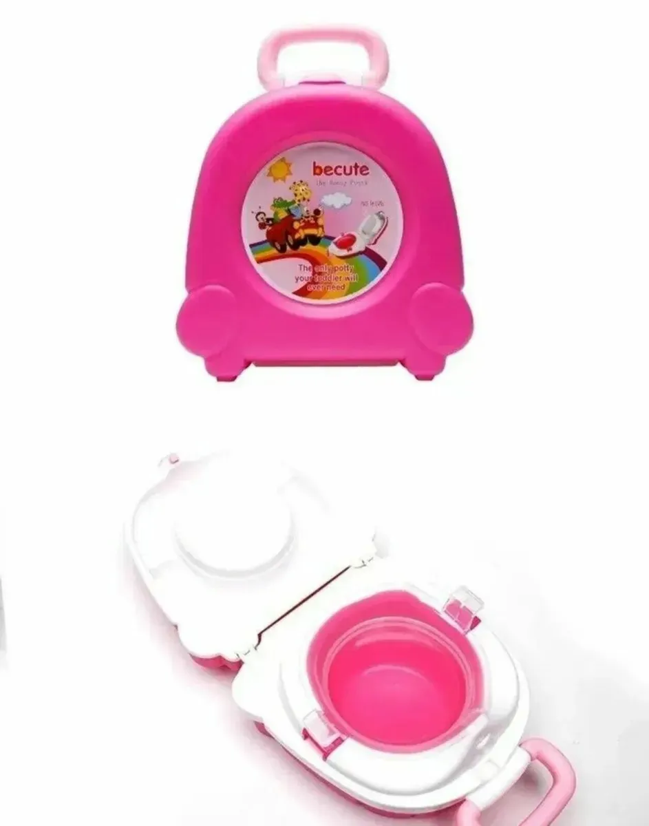 Toilet for kids travel with foldable sink set - Image 4